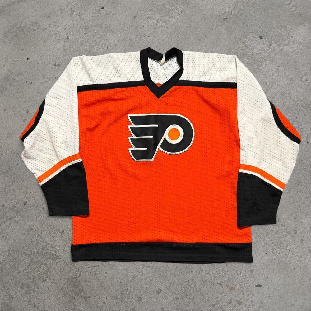 CCM 1990’s Philadelphia Flyers Mesh Jersey Blank Mens Size XL
